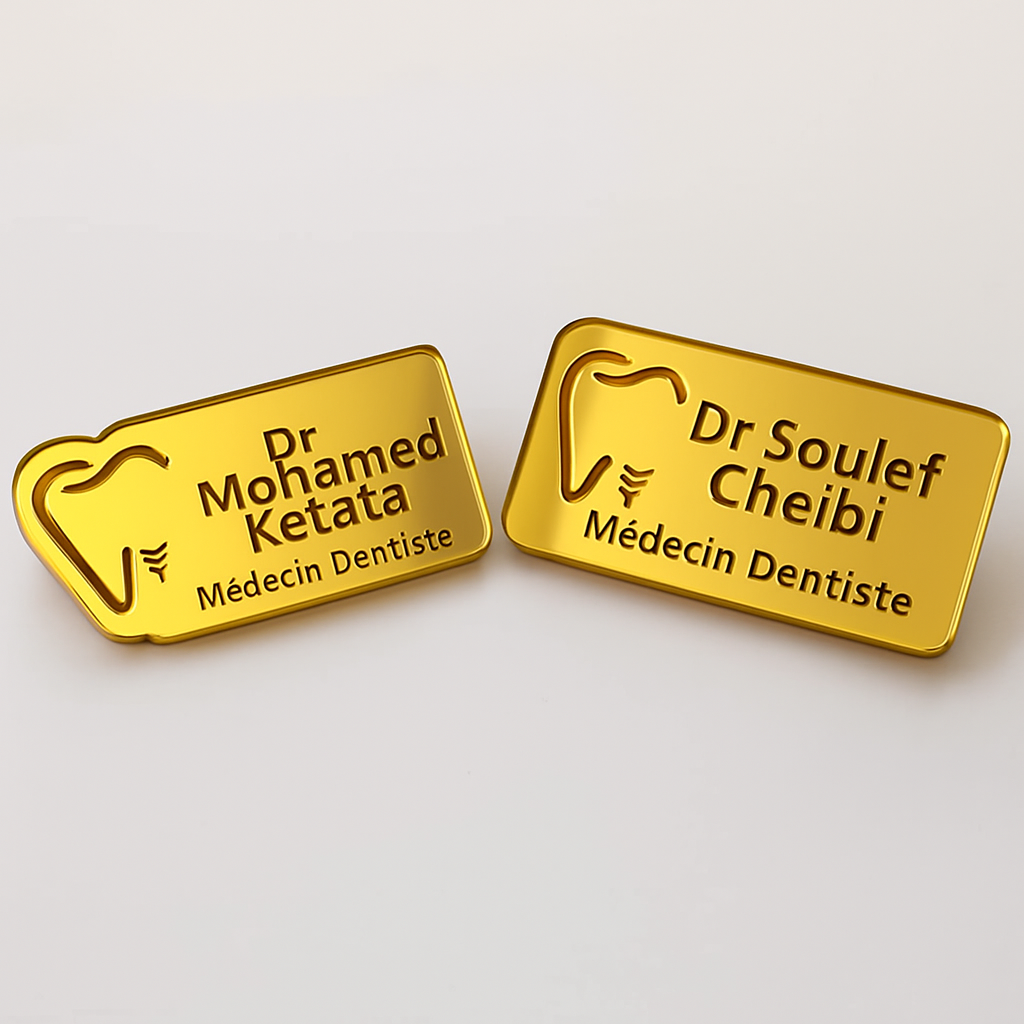 badges personnalisé